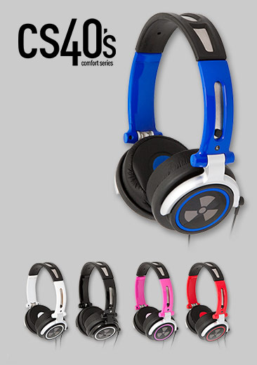 ifrogz cs40 headphones ifrogz cs40 headphones iFrogz Earpollution Present the CS40 Headphones for Comfort Listening