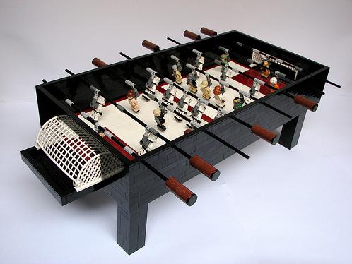 lego stars wars foosball 2 Lego Star Wars Foosball Table