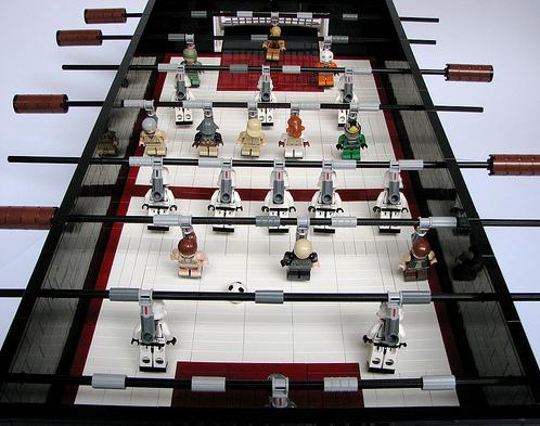 lego stars wars foosball 3 Lego Star Wars Foosball Table