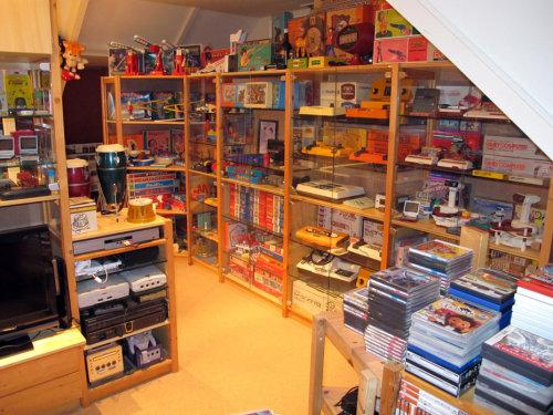 retro gameroom for men