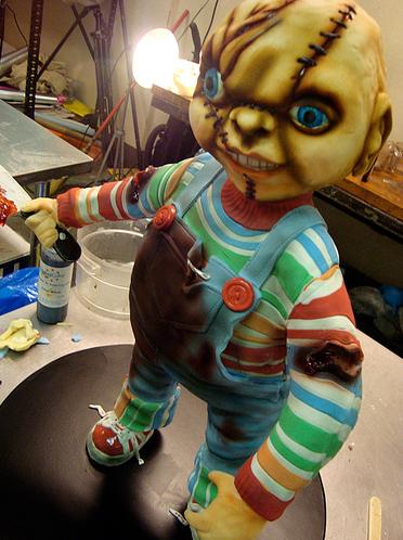 scary chucky doll Scary and Macabre Chucky Doll Cake for Childs Play Fans