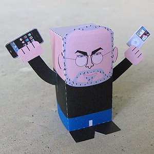 steve jobs papercraft toy birthday steve jobs papercraft toy birthday