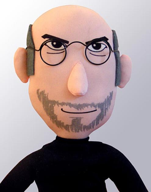 Steve Jobs Plush Toy