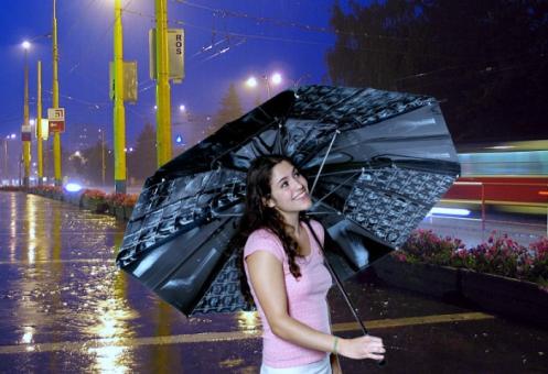 xray umbrella design xray umbrella design Bizarre X ray Umbrella May Encourage Public Health Spending