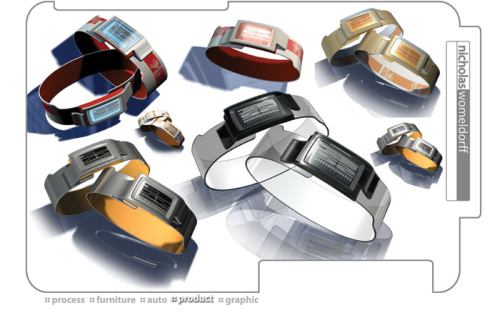 New Concept Strapless Watches for the Fashionably Lazy Geek Concept Band Watches5 New Concept Strapless Watches for the Fashionably Lazy Geek