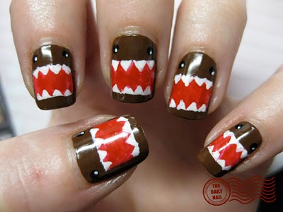 The Domo Kun manicure is for