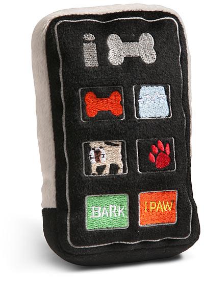 Fluffy iBone Get Your Dog His Very Own Fluffy iBone iPhone Toy
