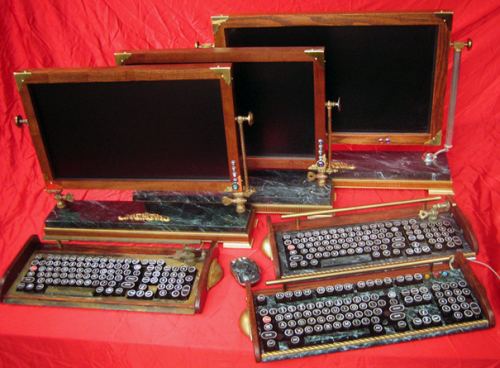 Steampunk Computer By Old Time Computer Steampunk Computer Design: Perfect Fusion Of Victorian Style With Newest Technology