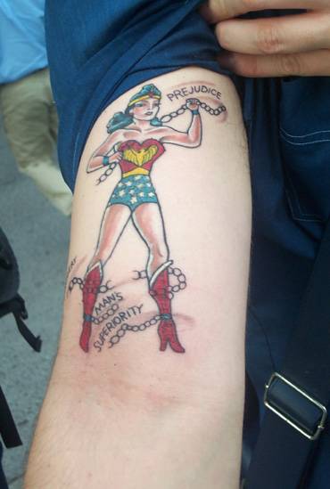 It was inked by using a number of colors. This tattoo clearly indicates the 
