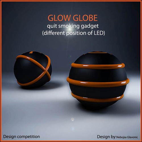glow globe 1 Glow Globe Makes You Quit Smoking