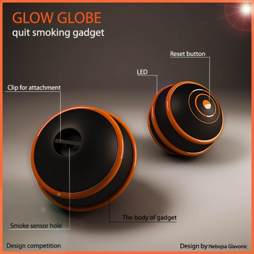 glow globe 2 Glow Globe Makes You Quit Smoking