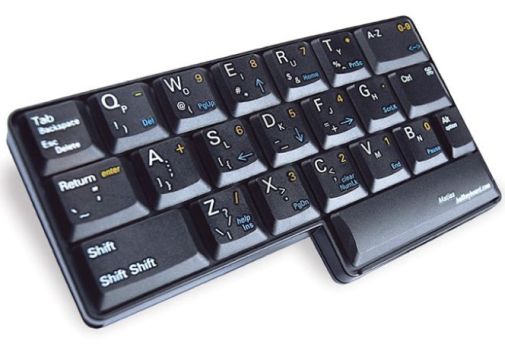 half computer keyboard gadget half computer keyboard gadget Free Up One Hand with the Half Keyboard and 508 keyboard