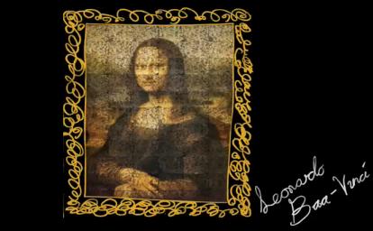 mona lisa leonardo baaa vinci