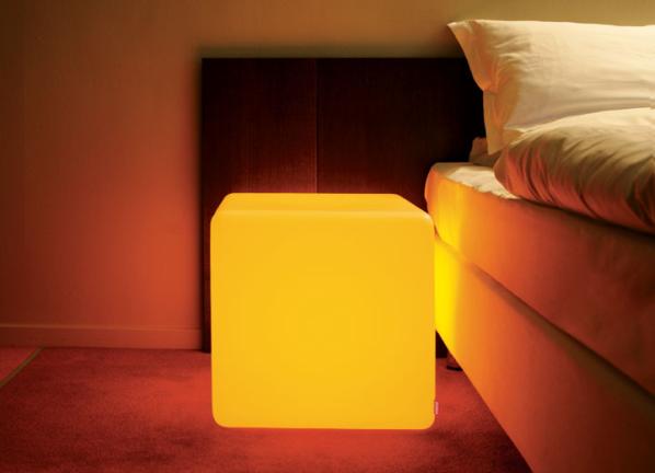 Moree Cube 2 The Moree LED Cube is Designed to Set the Ambience Indoors and Outdoors