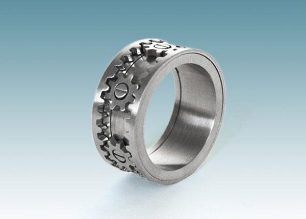 The Gear Ring The Gear Ring Design Sets Your Life In Motion