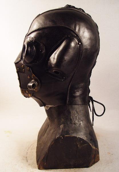 bob basset mask 1 Another Scary Steampunk Mask from the House of Bob Basset