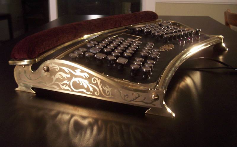 computer keyboard images. the Steampunk keyboard is