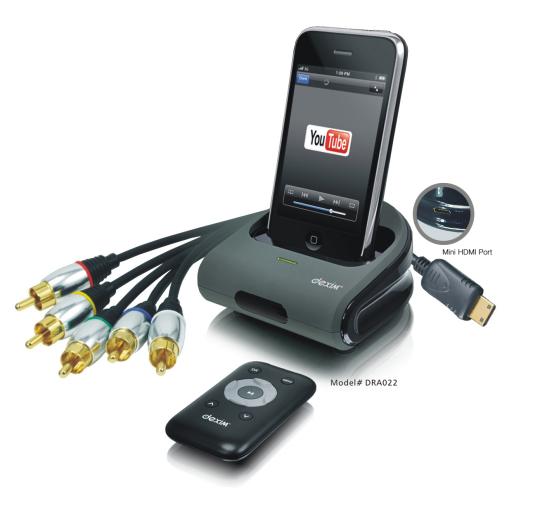 dexim av dock station iphone ipod dexim av dock station iphone ipod Hands on with the Dexim Gadgets: AV iPhone iPod Dock Station and External Battery Pack