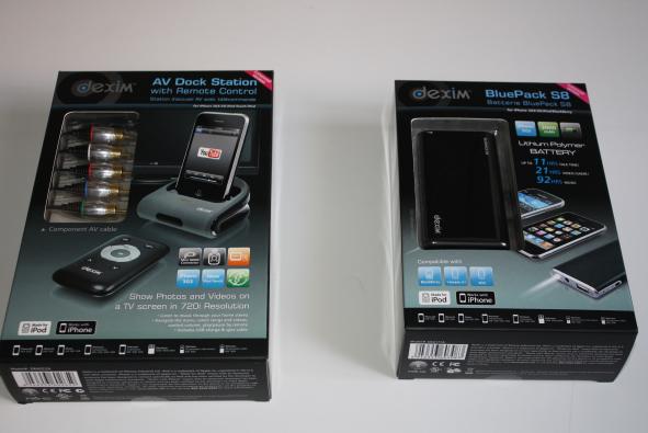dexim iphone gadgets dock and battery dexim iphone gadgets dock and battery Hands on with the Dexim Gadgets: AV iPhone iPod Dock Station and External Battery Pack