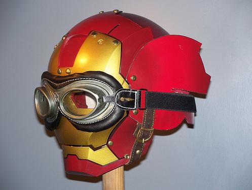 iron man helmet 1 iron man helmet 1 The Iron Man Helmet Readies Itself for a Steampunk Look