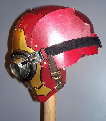 iron man helmet 2 The Iron Man Helmet Readies Itself for a Steampunk Look