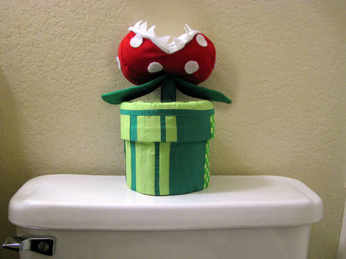 mario piranha toilet paper