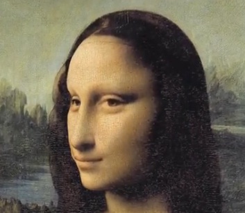 mona lisa 3d painting mona lisa 3d painting Art Masterpieces Shown in 3D Thanks to Samsung
