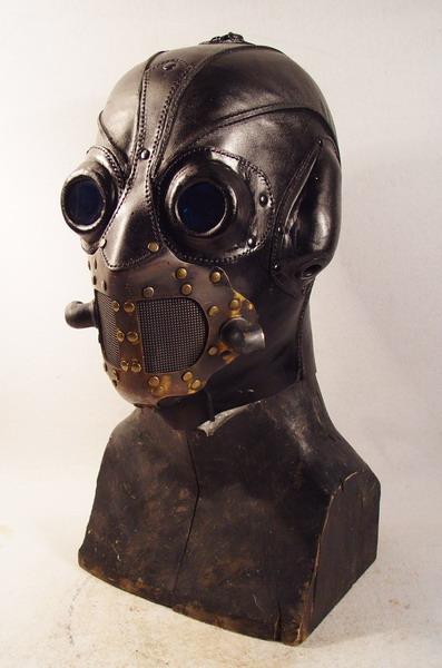 steampunk mask Another Scary Steampunk Mask from the House of Bob Basset