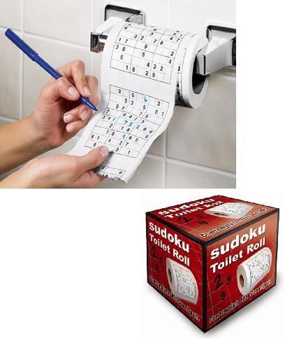 sudoku toilet paper