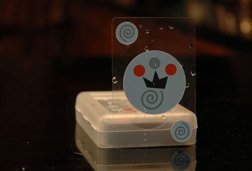 waterproof large The Invisible Playing Cards Bring Transparency To poker