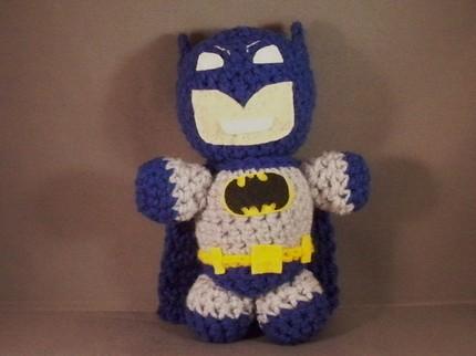 1 batman amigurumi Comic Book Amigurumi Dolls Are Really Cute