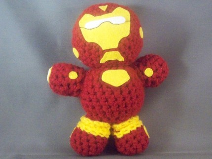 2 iron man amigurumi Comic Book Amigurumi Dolls Are Really Cute