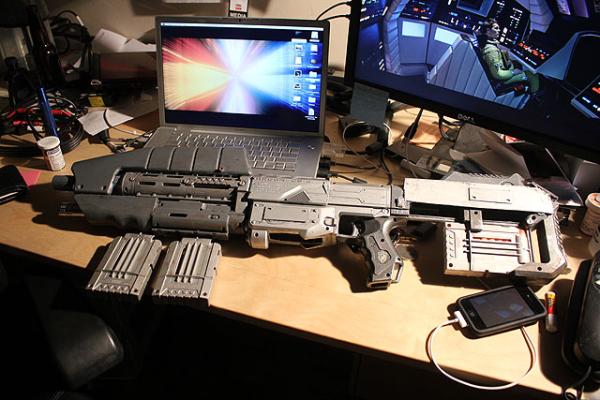 Finished Halo Recon AR
