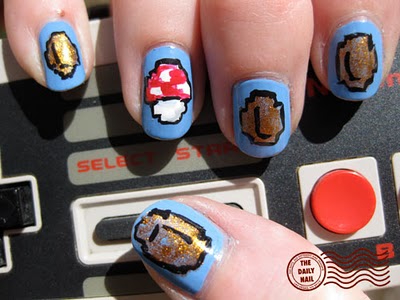 Nail Gaming 2 Super Mario On Your Nails