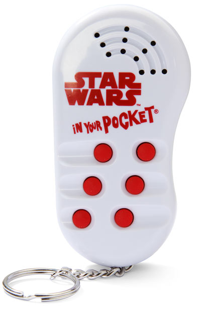 Star Wars In Your Pocket keychain Hear Sound Bites On Star Wars In Your Pocket Keychain