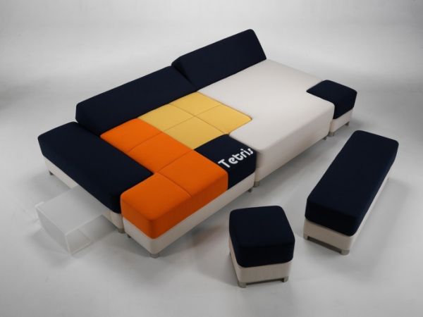 Tetris Couch 2 Bored At Home? Play Tetris With The Tetris Couch