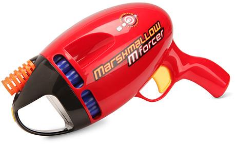 The Marshmallow Mforcer Semi Automatic Pistol is Designed for Geek Wars The Marshmallow Mforcer Semi Automatic Pistol is Designed for Geek Wars