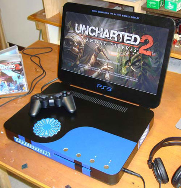 benheck ps3 laptop 1 Benheck Unveils the HDMI Enabled PS3 Laptop Mod