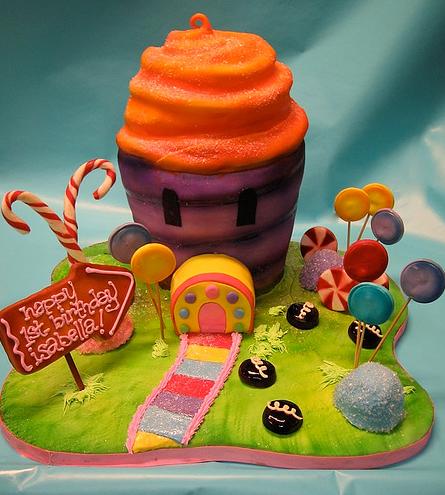 candy land cake 1 Candy Land Cakes Celebrate the Games 60th Anniversary