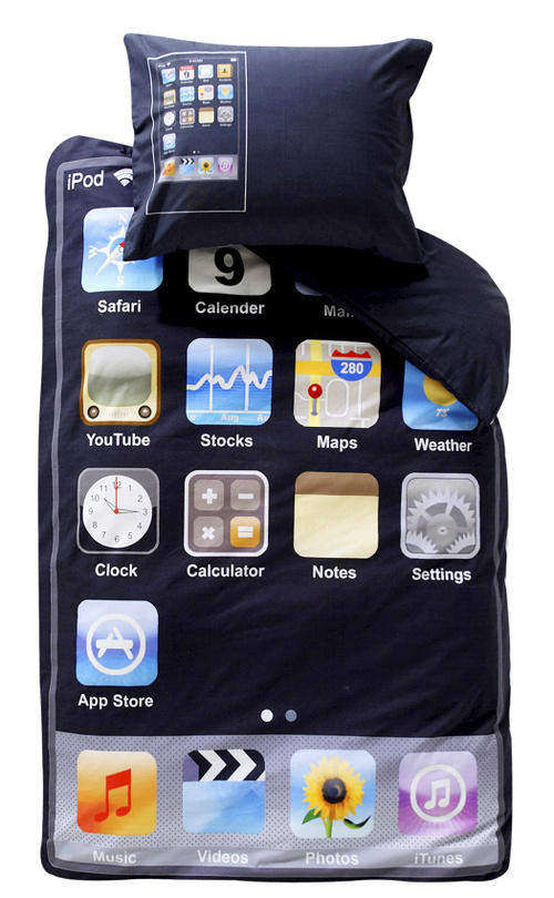 ipod touch sheets4 The iPod Touch Bed Sheets: Another iPod Fetish