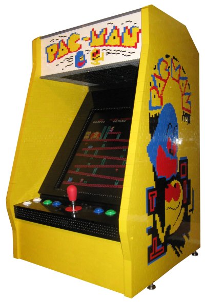 pacmanarcadelego1 Pacman Arcade Game Made of Legos? Believe It