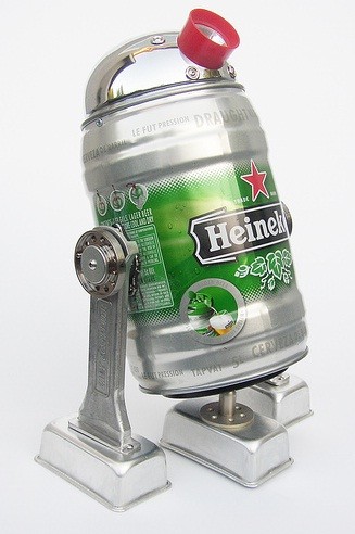 star wars r2d2 heineken beer star wars r2d2 heineken beer