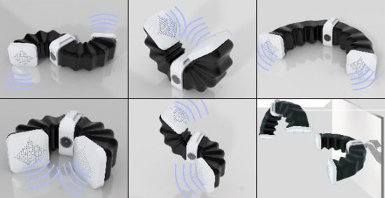 Accordian Speakers 2 Wacky Accordion Speakers for Your Living Room