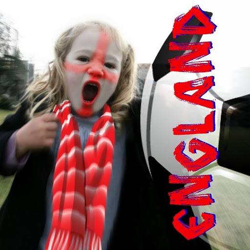 Cheering for England in 2010 FIFA World Cup