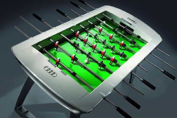 Luxirious Foosball table by Audi