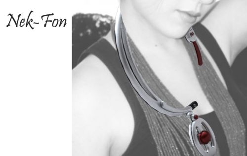 Neck phone 1 Necklace Phone is the Future of Mobile Technology