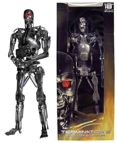 Terminator T 800 Endoskeleton Model Of A Robotic Terminator!