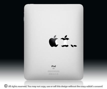 Who Ate My Mac 2 Who Ate My Mac? Classy iPad Vinyl Sticker