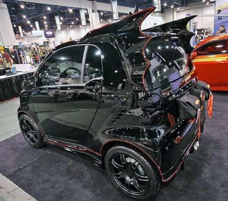 batman batmobile smart car image