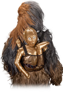 c-3po backpack geek theme c 3po backpack geek theme 25 Geeky Backpack Designs